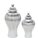 Axyaa Ceramic Light Luxury Electroplated General Cans European Style Flower Vase