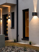 Axyaa Cube LED Wall Lamp: Waterproof Aluminum Outdoor Wall Light for Garden & Porch