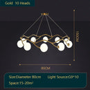Axyaa Modern Luxury LED Pendant Light by Italian Designer