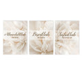 Islamic Blooming Flower Canvas Print by Axyaa: Alhamdulillah Bismillah Wall Art Posters