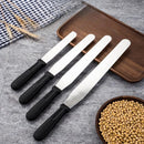 Axyaa Stainless Steel Cake Piping Spatula for Baking and Decorating
