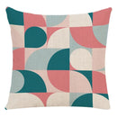 Axyaa Geometric Pattern Linen Pillowcase 45*45cm