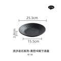 Axyaa Black & White Ceramic Tableware Set - Plates, Bowls, Japanese Luxury Dining Collection