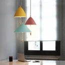 Axyaa Macaron Pendant Light: Modern Hanging Ceiling Lamp for Dining Room & Bedroom