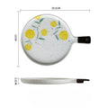 Axyaa Fruit Vegetable Cake Baking Microwave Oven Tray Dish