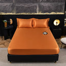 Axyaa Waterproof Mattress Cover, Machine Washable Solid Color Mattress Protector