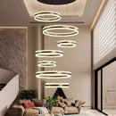 Axyaa Modern LED Chandelier Pendant Ceiling Light for Indoor Dining Room