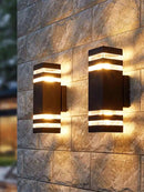 Axyaa Outdoor Waterproof LED Wall Light Fixture for Stairs and Entrance Decor