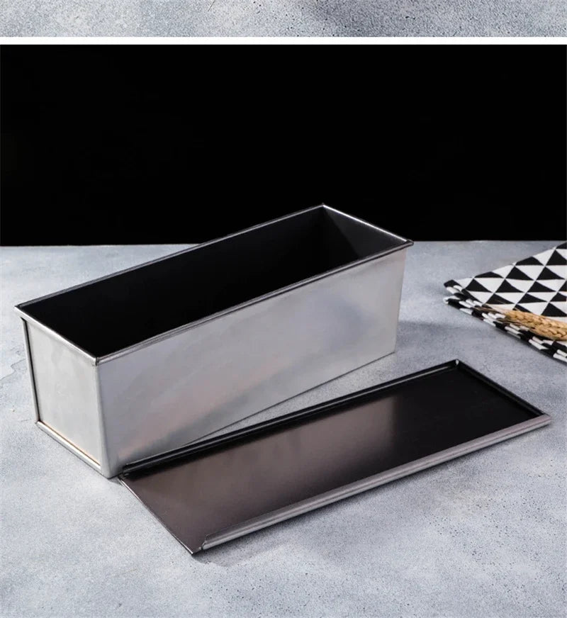Axya Rectangular Bread Mold Toast Box for Baking, Non-stick Sandwich Molds