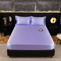Axyaa Waterproof Mattress Cover - Machine Washable Solid Color Bed Protector