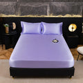 Axyaa Waterproof Mattress Cover, Machine Washable Solid Color Mattress Protector