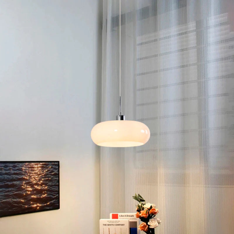 Luxurious Orange Bichromatic Pendant Lamp for Dining Room and Bedroom Decoration by Axyaa