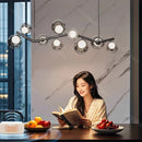 Axyaa Nordic Chandeliers Dining Room Pendant Lights Ceiling Lamps Indoor Lighting.