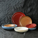 Axyaa Ceramic Tableware Set for Retro Molecular Cuisine Restaurant