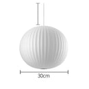 Axyaa Handmade Silk Pendant LED Chandelier for Dining Room Lighting