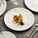 Axyaa Ceramic Steak Plate - Elegant Western Cuisine Tableware
