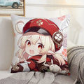 Axyaa Decorative Pillow Covers for Sofa Cushions - Genshin Impact Inspired Home Decor