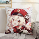 Axyaa Decorative Pillow Covers for Sofa Cushions - Genshin Impact Inspired Home Decor