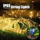 Axyaa Solar Rope Strip Light: Outdoor Waterproof Fairy Light for Garden, Lawn, Tree, Yard