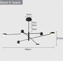 Axyaa LED Minimalist Chandelier Kitchen Island Lamp Living Room Luxury Lighting