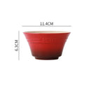 Axyaa 4.5" Ramen Bowls, Set of 8 Colors, Tableware for Kitchen & Dining