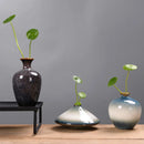 Axyaa Vintage Kiln Glaze Ceramic Small Vase Ornaments