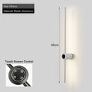 Axyaa Dimmable LED Wall Sconce Touch Screen Control Wall Lighting