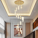 Axyaa Modern Pendant Lights: LED Chandelier Ceiling Lamp for Indoor Dining Room