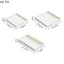 Axya Textured Ceramic Square Plate for Molecular Cooking and Specialty Tableware