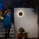 Axyaa Terrazzo Marble LED Wall Light: Modern Minimalist Waterproof Outdoor IP65 Lamp