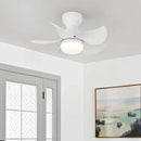 Axyaa Nordic Ceiling Fan Chandelier for Small Spaces & Children's Room