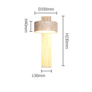 Axyaa Yellow Cave Stone Wall Lamp: Nordic Wabi Sabi Style LED Sconce