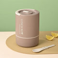 Axyaa 3-Layer Stainless Steel Thermal Lunch Box - BPA-Free Food Container