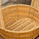 Axyaa Handwoven Storage Basket - 6 Styles for Vegetables, Flowers, Plants, Snacks & Picnics