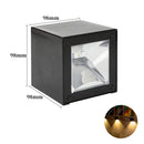 Axyaa Solar Garden Wall Light with Sunlight Sensor for Outdoor Decor