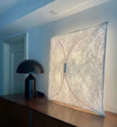 Axyaa Silk Wall Lamp Medieval Minimalist Japanese Style Home Decor