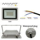 Axyaa 100W Outdoor Garden LED Flood Light IP68 Waterproof Spotlight Wall Lighting