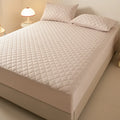 Axyaa Waterproof Quilted Mattress Protector - Non-slip Fitted Sheet Pad - 140/160/180/200