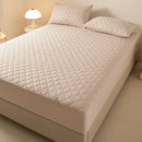 Axyaa Waterproof Quilted Mattress Protector - Non-slip Fitted Sheet Pad - 140/160/180/200