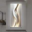 Luxury Axyaa Geometric Wall Lamp: Modern Living Room Hanging Light Decoration