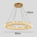 Axyaa Luxury Crystal Chandelier Pendant Light for Living Room and Bedroom