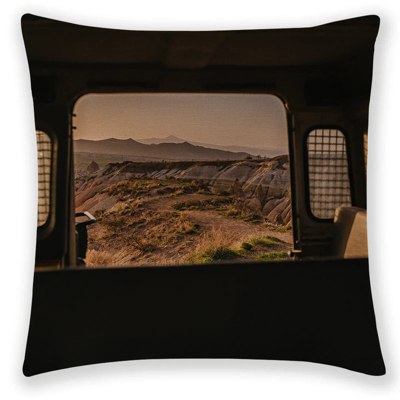 Axyaa Scenery Abstract Pillowcase - Customizable Decoration