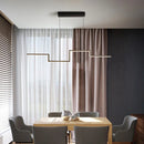 Axya LED Pendant Lights Dimmable Black, Modern Minimalist Design for Dining Room & Kitchen