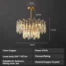 Axyaa Luxury Crystal LED Chandelier for Elegant Interiors