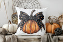 Axyaa Halloween Skeleton Ghost Swing Pillow Cover for Sofa Bedroom Car