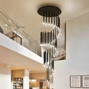 Axyaa Modern Stairway & Living Room Chandeliers - Indoor Lighting Fixtures