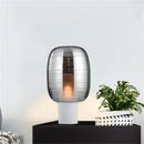 Axyaa Contemporary Glass Desk Lamp LED Living Room Bedroom Decor