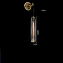 Axyaa Crystal LED Wall Lights Modern Copper Nordic Indoor Decor Wandlamp