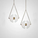 Axyaa Nordic Acrylic Pendant Chandelier for Modern Living Room Dining Bedside Counter