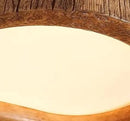 Axyaa Heart Shaped Wood Grain LED Ceiling Light - Nordic Style